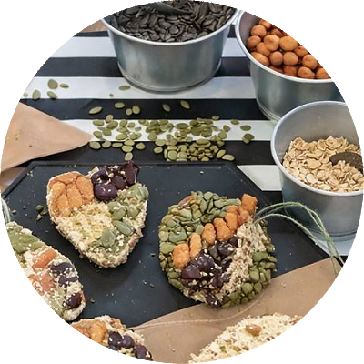 Эко-кормушки для птиц  