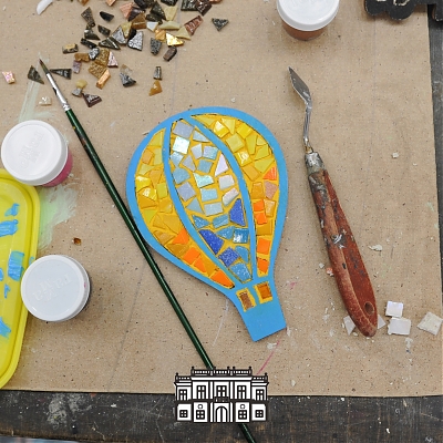Мозаика в формочках