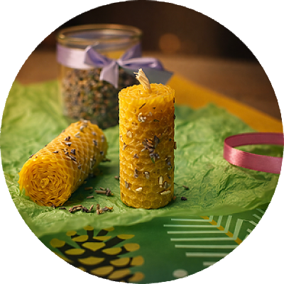 Свечи из вощины