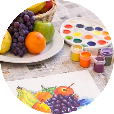 Натюрморт из фруктов