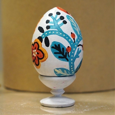 Роспись пасхальных яиц