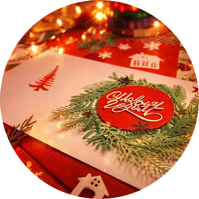 Создание новогодней открытки 