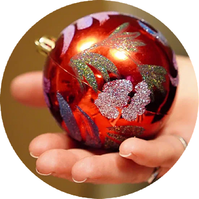 Роспись елочных шаров